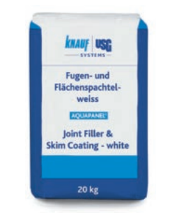 KNAUF AQUAPANEL JOINT FILLER AND SKIM COATING WHITE